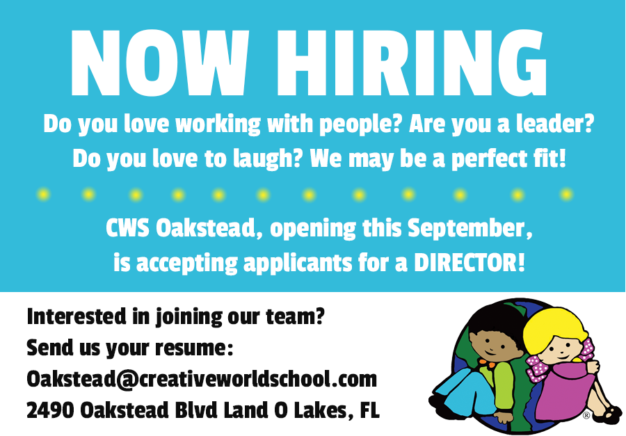 oakstead now hiring director