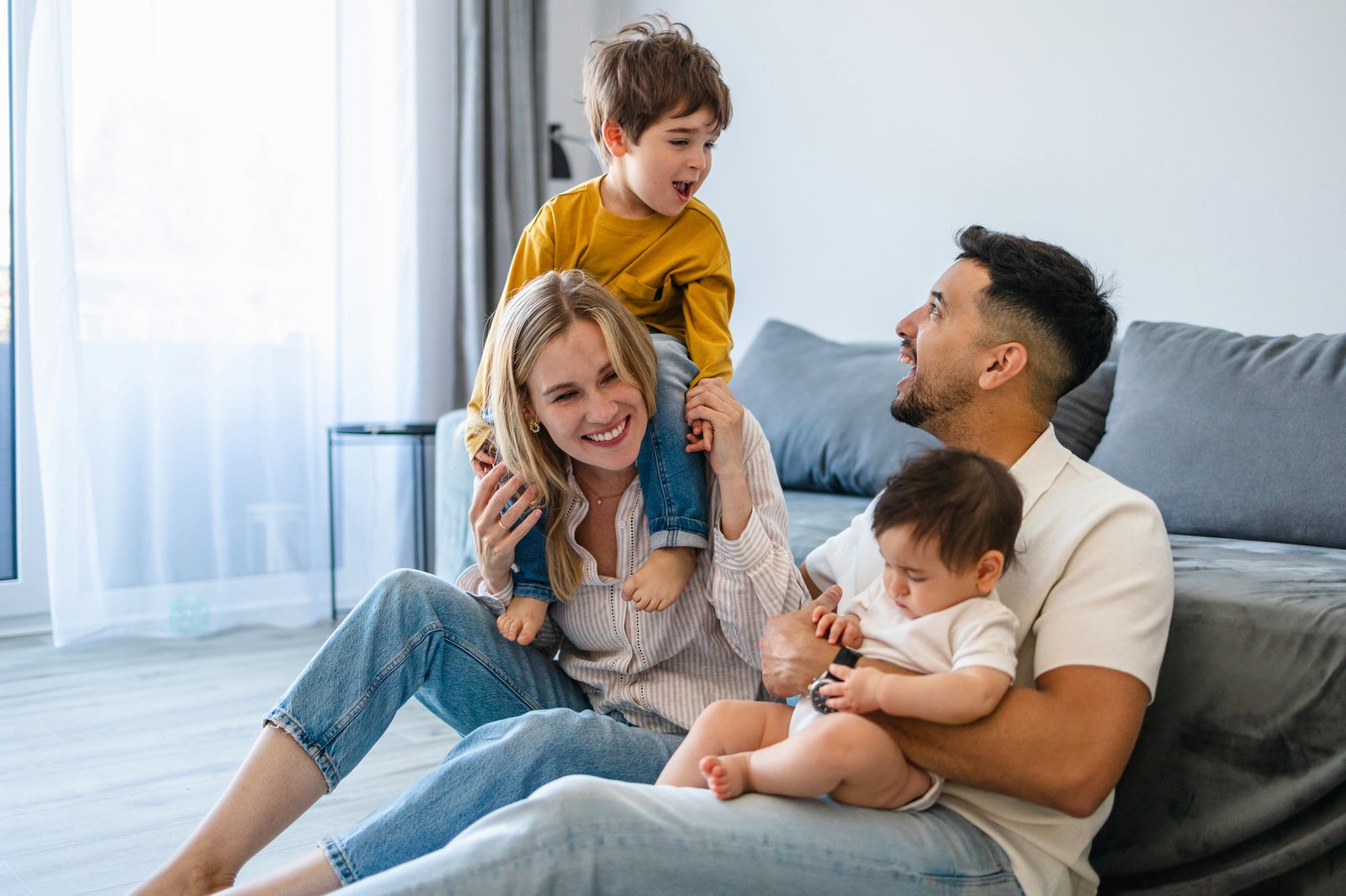Family Happy Floor