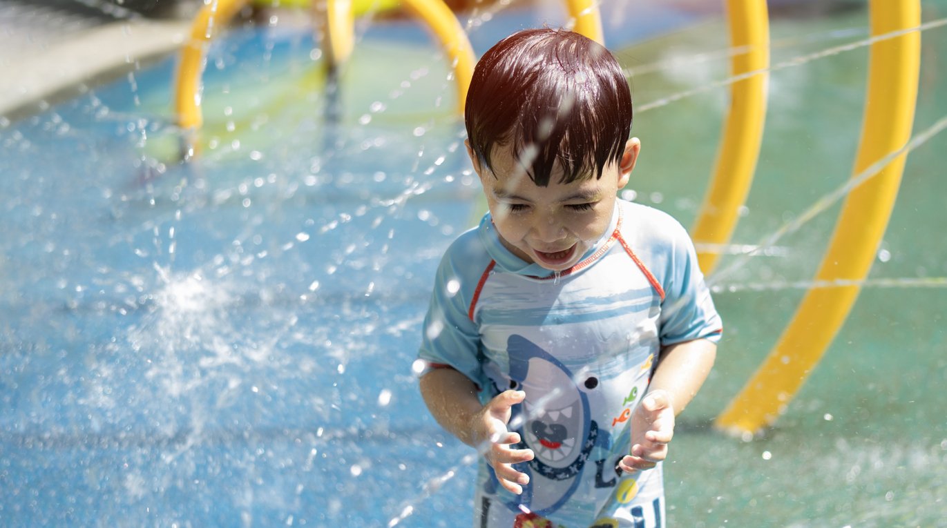 Preschool Splashpad Happy